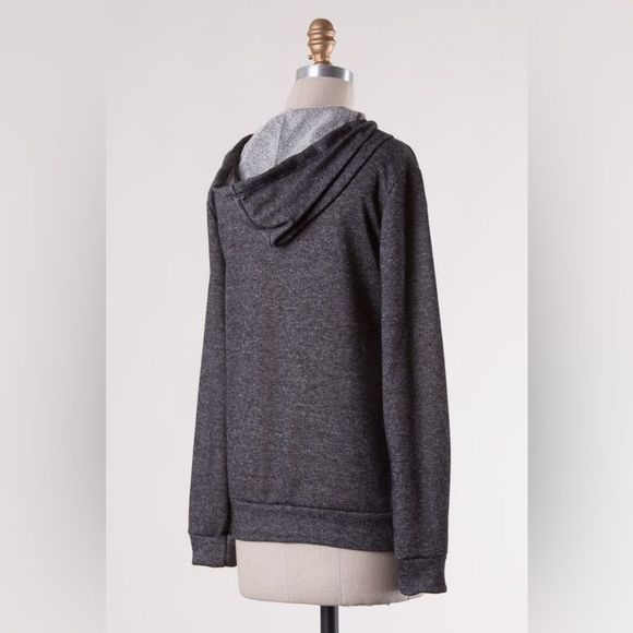 NWT French Terry Top Hoodie - Picture 4 of 4
